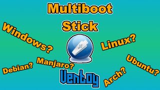 Ventoy ☆ Multibootstick einfach erstellen [upl. by Oby]