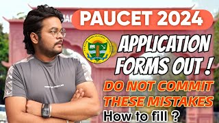 MISTAKES IN FORM❌😱How to fill PAUCET FORMBEST VIDEO ON YOUTUBE paucet [upl. by Cleodel15]