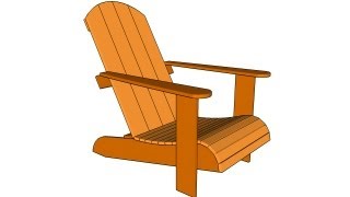 How to build an adirondack chair [upl. by Irallih606]