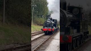 KWVR Autumn steam  Preserved Vintage Lancashire amp Yorkshire Class 25 arriving at Oxenhope station [upl. by Seedman]