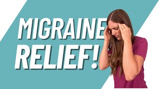 Migraine Headache Relief  Pressure Points  SelfMassage  Stretching Routine [upl. by Reeba]