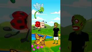 Motupatlu and butterfliesshortsviraltrending cartoon [upl. by Fesoj]