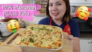 Baked MACARONI and CHEESE Recipe pang Negosyo with Costing [upl. by Bloem]