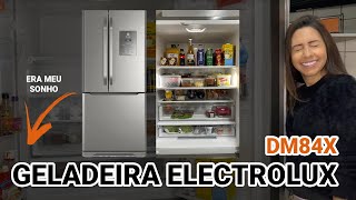 Geladeira Electrolux Inverse DM84X é boa Tour pela geladeira 3 portas [upl. by Acinod474]