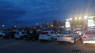 Primer concierto en autocine en España [upl. by Banquer902]