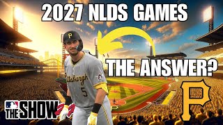 Is Dylan Crews The Answer  2027 NLDS GAMES  Season 4 Pirates Franchise  MLB The Show 24 [upl. by Amabil867]