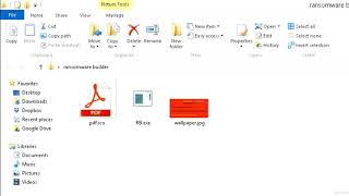 ransomware Virus كيفية إنشاء فايروس الفدية [upl. by Edas]
