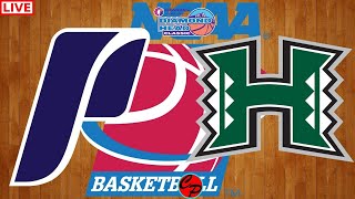 PORTLAND vs HAWAII DIAMOND HEAD CLASSIC COLLEGE BASKETBALL LIVE GAME CAST amp CHAT [upl. by Jolie]