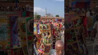 Egungun at the Vodun Days festival in Ouidah Benin spirituality voodoo africa culture [upl. by Sonitnatsok]