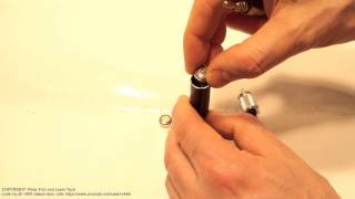 How to replace batteries to small led flashlight [upl. by Sil]