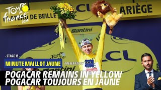 LCL Yellow Jersey Minute  Stage 15  Tour de France 2024 [upl. by Supmart]