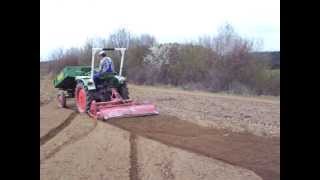 Fendt GT 225 mit 2m Umkehrfräse [upl. by Atekal]