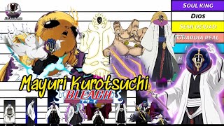 MAYURI KUROTSUCHI NIVELES DE PODER BLEACH TYBW TODOS [upl. by Dong174]