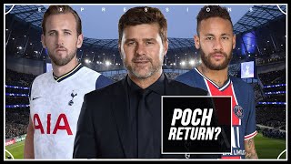 MAURICIO POCHETTINO RETURNING TO TOTTENHAM EXPRESSIONS REACTS [upl. by Everest]