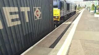 66126 working 4S44 Daventry Int Rft Recep Fl to Coatbridge Drs drs class66 tones freighttrain [upl. by Kiona276]