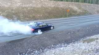 Bmw 328 supercharger burnout 123 gear [upl. by Araiek]