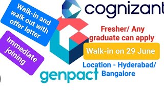 Genpact Recruitment 2024  Genpact Jobs 2024  walkin Drive Interview  Genpact Jobs job openings [upl. by Nosyarg414]