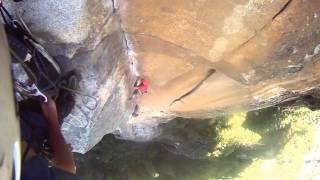 Tom Adams on Pitch 5 of The Rostrum Yosemite [upl. by Eydie]