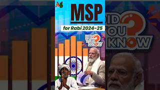 MSP for Rabi crops 202425  Hike in MSP  Rabi Crops shorts [upl. by Yensehc]