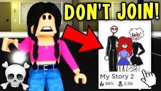 The CREEPIEST ROBLOX GAMES with DARK BACKSTORIES on BROOKHAVEN [upl. by Eelyrag724]