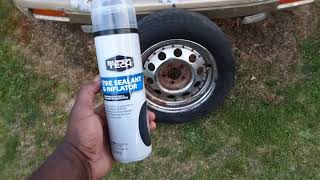 Walmart super tech tire sealant update it works great [upl. by Philemon320]