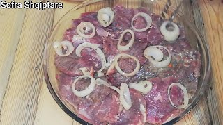 Do të mahniteni nga kjo RecetPergaditja e Mishit te bute ne furre BiftekHow to Cook Steak in Oven [upl. by Kelwunn]