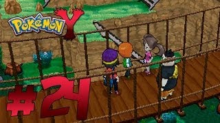 Pokémon Y en Español Episodio 24  ¡Batallas contra nuestros amigos [upl. by Eneliak]