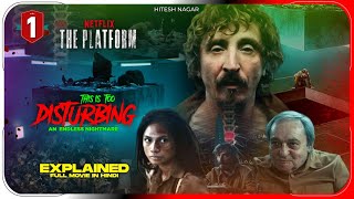 The Platform 1 2019 Film Explained in Hindi  Netflix Movie In हिंदी  उर्दू  Hitesh Nagar [upl. by Amedeo]