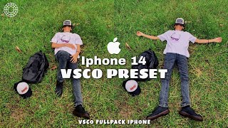 VSCO PRESET  IPHONE 14 FILTER  VSCO FULLPACK IPHONE 2023 [upl. by Ialda600]