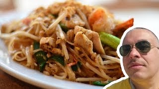 Pad Thai on Khao San Road  Bangkok Thailand  BV 05 [upl. by Matelda]