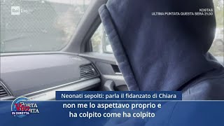 Neonati sepolti parla il padre quotSono sconvoltoquot  La vita in diretta 03102024 [upl. by Atalante]