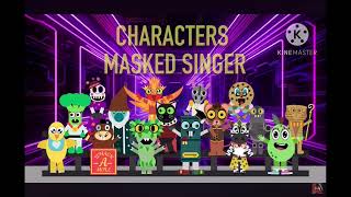 All characters masked singer masks [upl. by Supat]