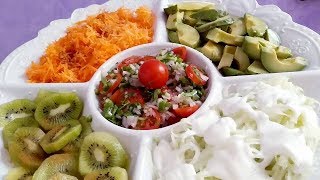 Salade Variée Facile et Rapide  Cuisine Marocaine 147 [upl. by Augustina343]