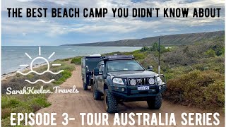 EP3 LITTLE BAY HORROCKS  FISHING  OFF ROAD CARAVAN  LAP OF AUSTRALIA  BEACH CAMPING [upl. by Anbul207]