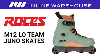 Roces M12 Lo Team Juno Skates Review [upl. by Pontius148]