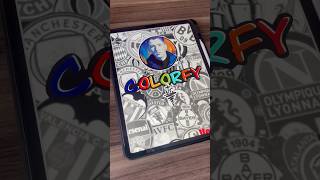 Link in BIO profile My Coloring Book  Meu Livro de Colorir coloringbook futebol futbol football [upl. by Anilas]