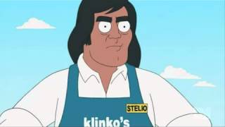 Stelio Kontos American Dad 2h [upl. by Ahsinak]