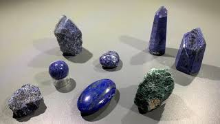 Sodalite stone collection [upl. by Kape]