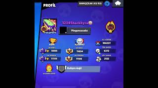 BRAWL STARS HYRA HACKED 💀 brawlstars ytshorts supercell keşfet tiktok bs [upl. by Berard]