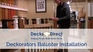 How to Install Deckorators Balusters [upl. by Sorel]