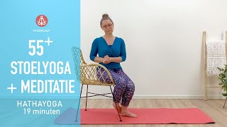 55 Stoelyoga  meditatie [upl. by Noiroc528]