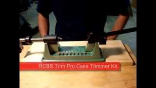 RCBS Trim Pro Manual Case Trimmer Kit [upl. by Katleen]