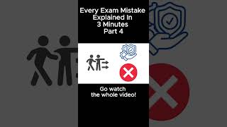 Every Common Exam Mistake Explained in 3 Minutes Part 4 shorts short school education exam [upl. by Asirehc739]