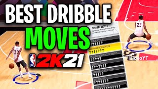 BEST DRIBBLE ANIMATIONS IN NBA 2K21 BECOME THE BEST DRIBBLE GOD EVER [upl. by Notsej]