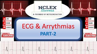 ECG amp ARRYTHMIA Part  2 by NCLEX SUCCESS [upl. by Aniela]