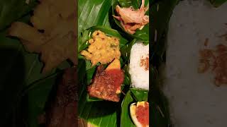 USD 3 for Balinese Food bali nasicampur foodvlog travel [upl. by Nivonod]