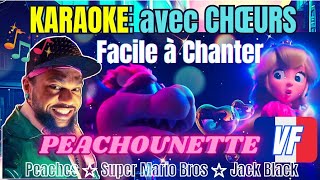 🍄 Karaoke Mario Pitchounette  Peaches  Bowser  en Français avec Chœur Gospel [upl. by Eskill228]