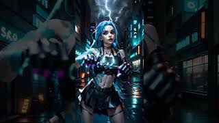 Incredible JINX Cosplay 🔥 shorts [upl. by Dahl292]