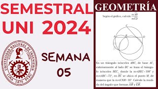 SEMANA 5 GEOMETRIA SEMESTRAL UNI ACADEMIA CESAR VALLEJO 2024 [upl. by Carma]