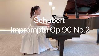 Schubert  Impromptu in Eflat Major Op90 No2 [upl. by Nair]